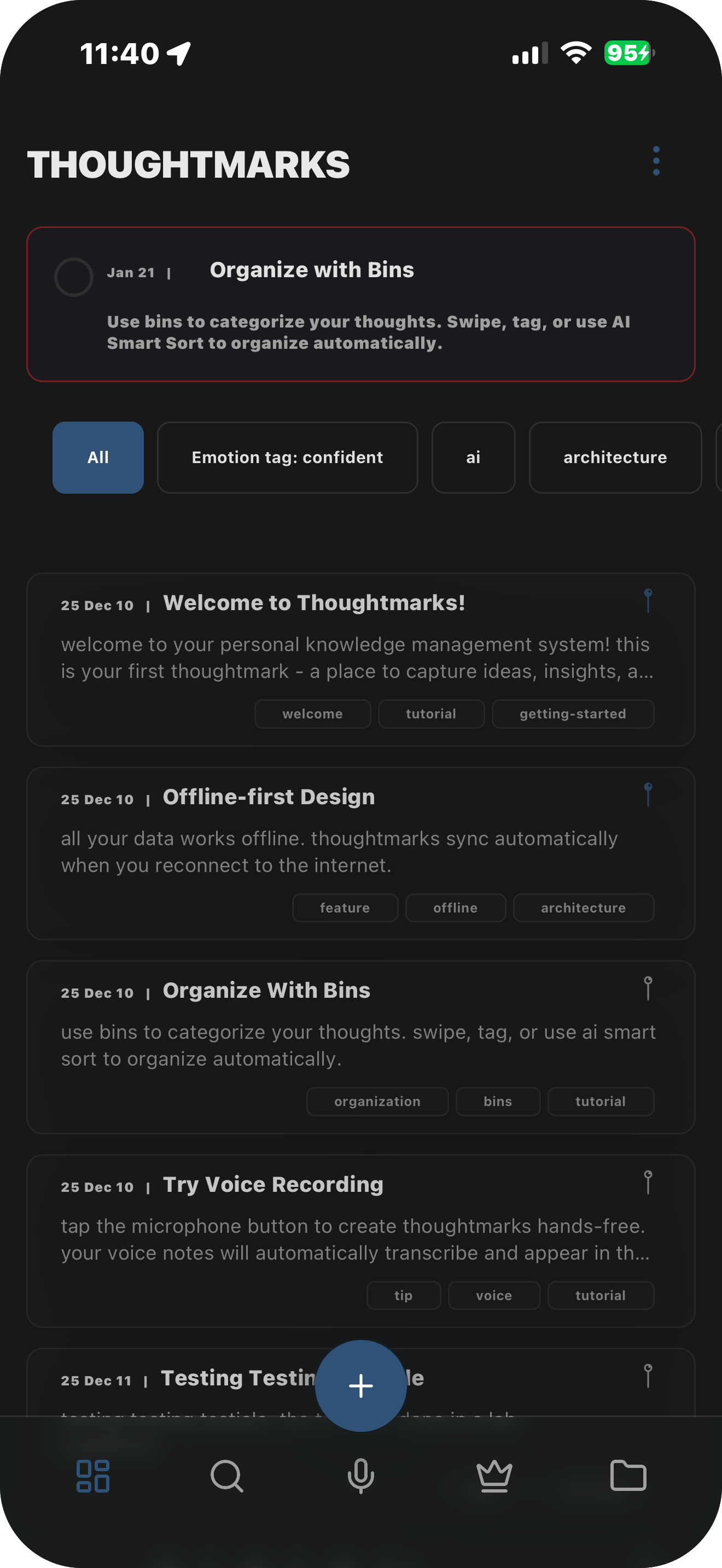 Semantic search finding connected ideas